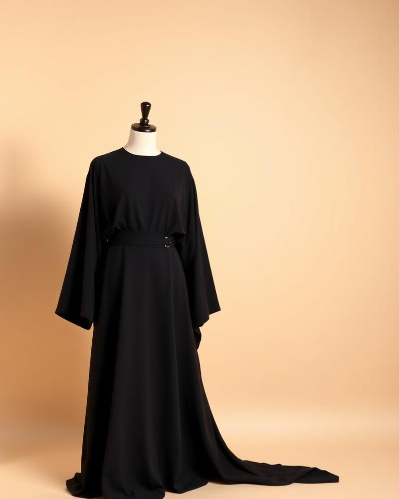 Royal Black Abaya